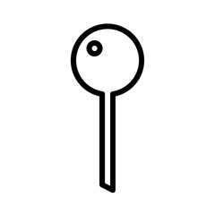 Mace Staff Weapon Outline Icon