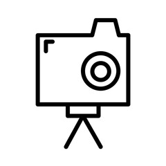 Camera Capture Forward Outline Icon