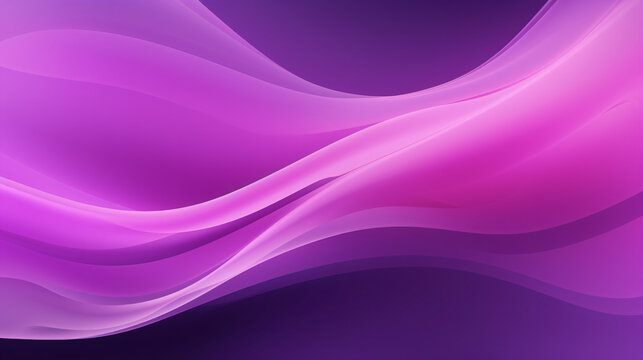 Abstract purple green pink soft fabric wavy folds