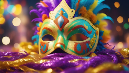 Samba Sway Carnival Bliss - Brazilian Background Template