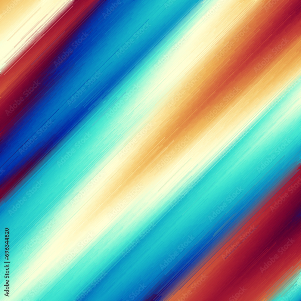 Poster Vector background with diagonal defocused thin lines