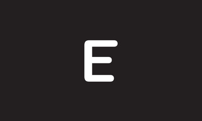 E, EE , Abstract Letters Logo Monogram