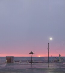 sunset over the sea © Estela