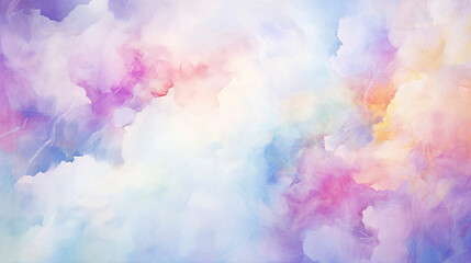 Fototapeta na wymiar Pastel Cloud Background
