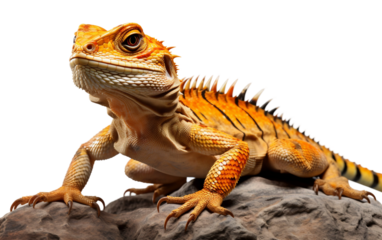 Lizard Isolated on Clear Background