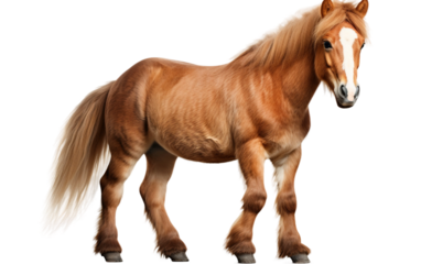 Pony on a Transparent Background