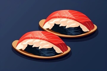 sushi, an image of Japanese cuisine,