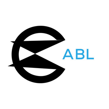 ABL Letter logo design template vector. ABL Business abstract connection vector logo. ABL icon circle logotype.

