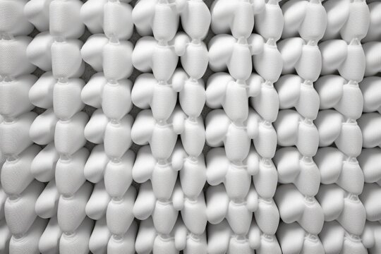 background of a foam mattress texture 