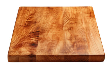 Kitchen Cutting Board On Isolated Background