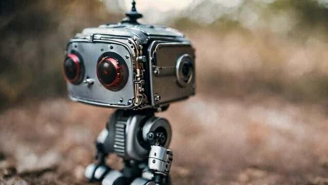 cute small robot