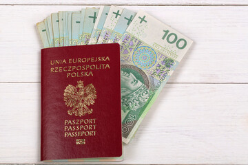 Polish Zloty in the passport