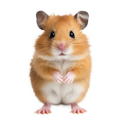 hamster on white background, PNG