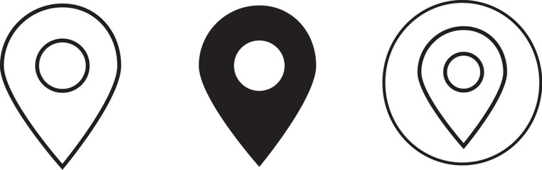 Address icon or location icon, use your business site.