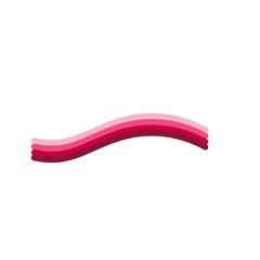 Multicolored Line Decoration Element