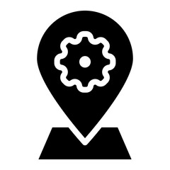 location pin