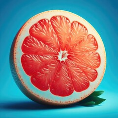 slice of grapefruit