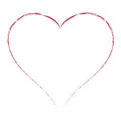 Hand Drawn Heart Line