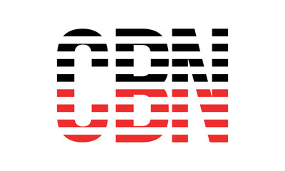 CBN three initial letter iconic line negative space minimal logo design vector template. monogram, abstract, wordmark, business, typography, minimalist, brand, company, flat, modern, unique, simple