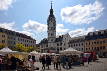 Naklejka premium Rathaus in Gera