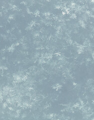 White snowflakes in winter as an abstract background. Texture