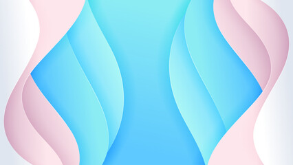 Vector abstract background with dynamic shadow on background.