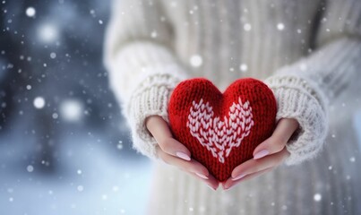 Fototapeta premium Giving heart