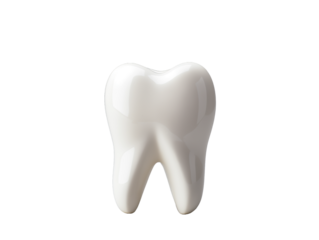 tooth isolated on white