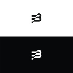   B logo, B, B letter vector icon. B letter logo design for fashion and beauty and spa company.
