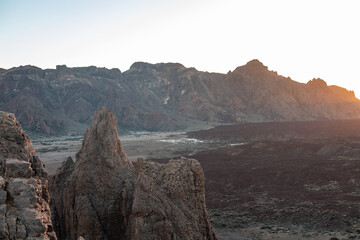 Landscape of Teide National Park , Tenerife