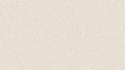 Monochrome Turing reaction background. Abstract diffusion pattern with chaotic shapes. Vector illustration. - obrazy, fototapety, plakaty