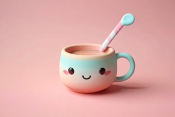 Adorable Cup, AI Generated