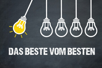 Fototapeta premium Das Beste vom Besten 