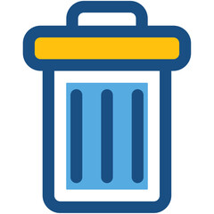 Dustbin Vector Icon