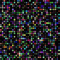 Obraz premium black and white dots