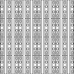 Abstract patterns.Abstract shapes from lines. Vector graphics for design. Black and white pattern.