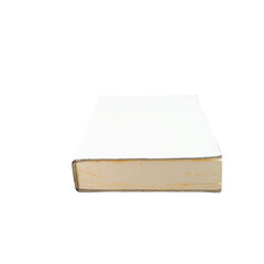 Closed Book Mockup Isolated Transparent