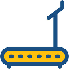 Treadmill Vector Icon