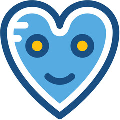 Healthy Heart Vector Icon