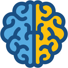 Human Brain Vector Icon