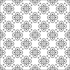 Abstract patterns.Abstract shapes from lines. Vector graphics for design. Black and white pattern.