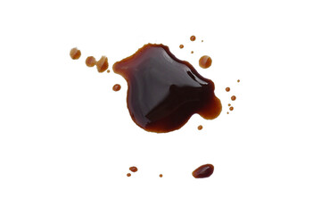 coffee  splash isolated transparency background.