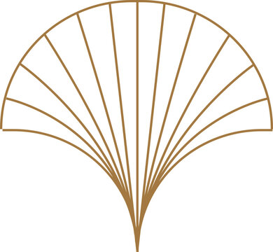 Art Deco Linear Decorative Element