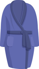 Hotel robe icon cartoon vector. Dressing gown. Fashion apparel