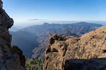 landscape in the mountains
