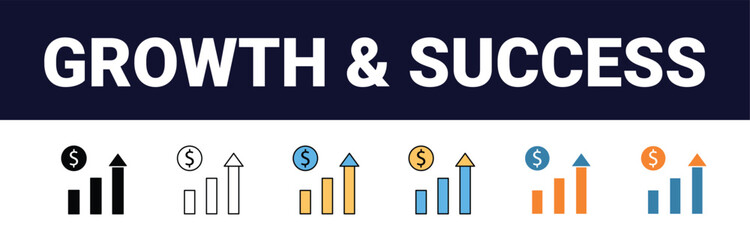 Profit Streak: Streamlined Revenue Outline Icon from Crowdfunding Icons Collection, Tailored for Pixel-Perfect Web Design, Apps, Software, Print Usage in UI/UX, arrow, chart, diagram, economy, finance