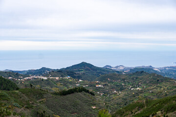 Naklejka premium view of the city tenerife