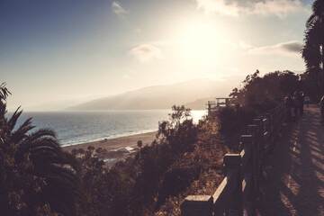 Amazing City Street View, Los Angeles, Santa Monica, California, USA