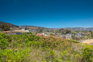 Obraz premium Amazing Landscape View on the West Coast of USA, Pacific Ocean, the City of Laguna Niguel, California, USA