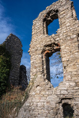Burgruine Stecklenberg in Sachsen-Anhalt